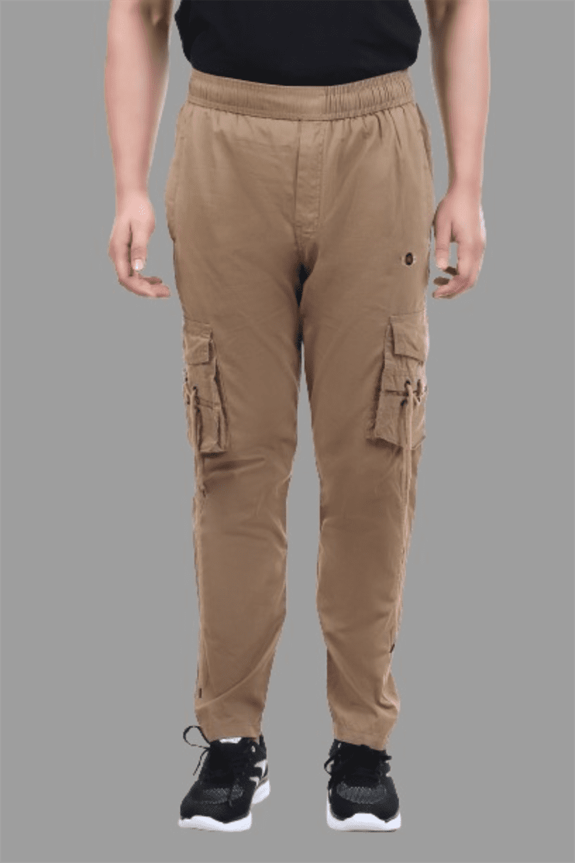 Actoactive Mens Cotton Cargo Regular Fit