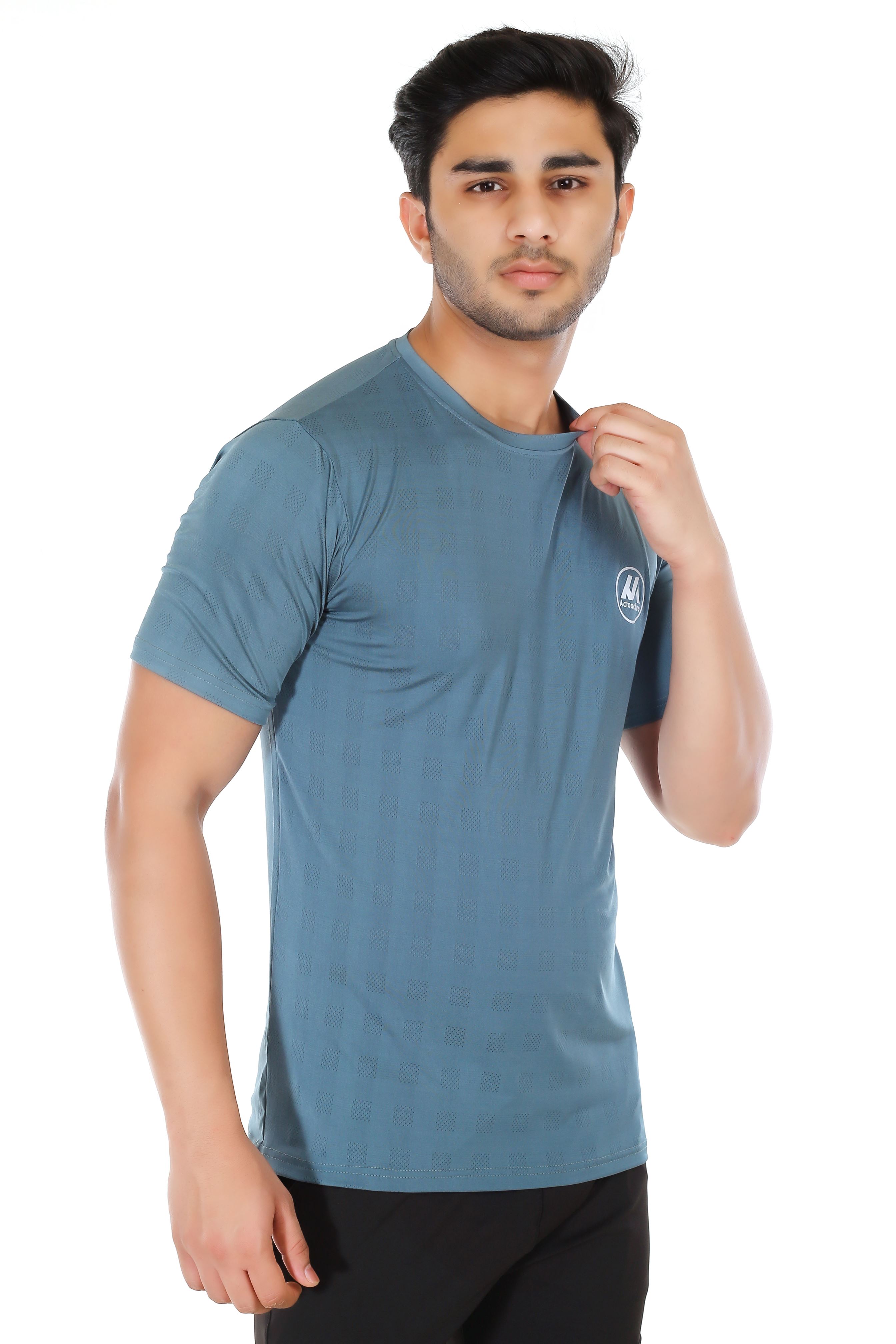 Actoactive Mens T Shirt Round Neck Regular Fit