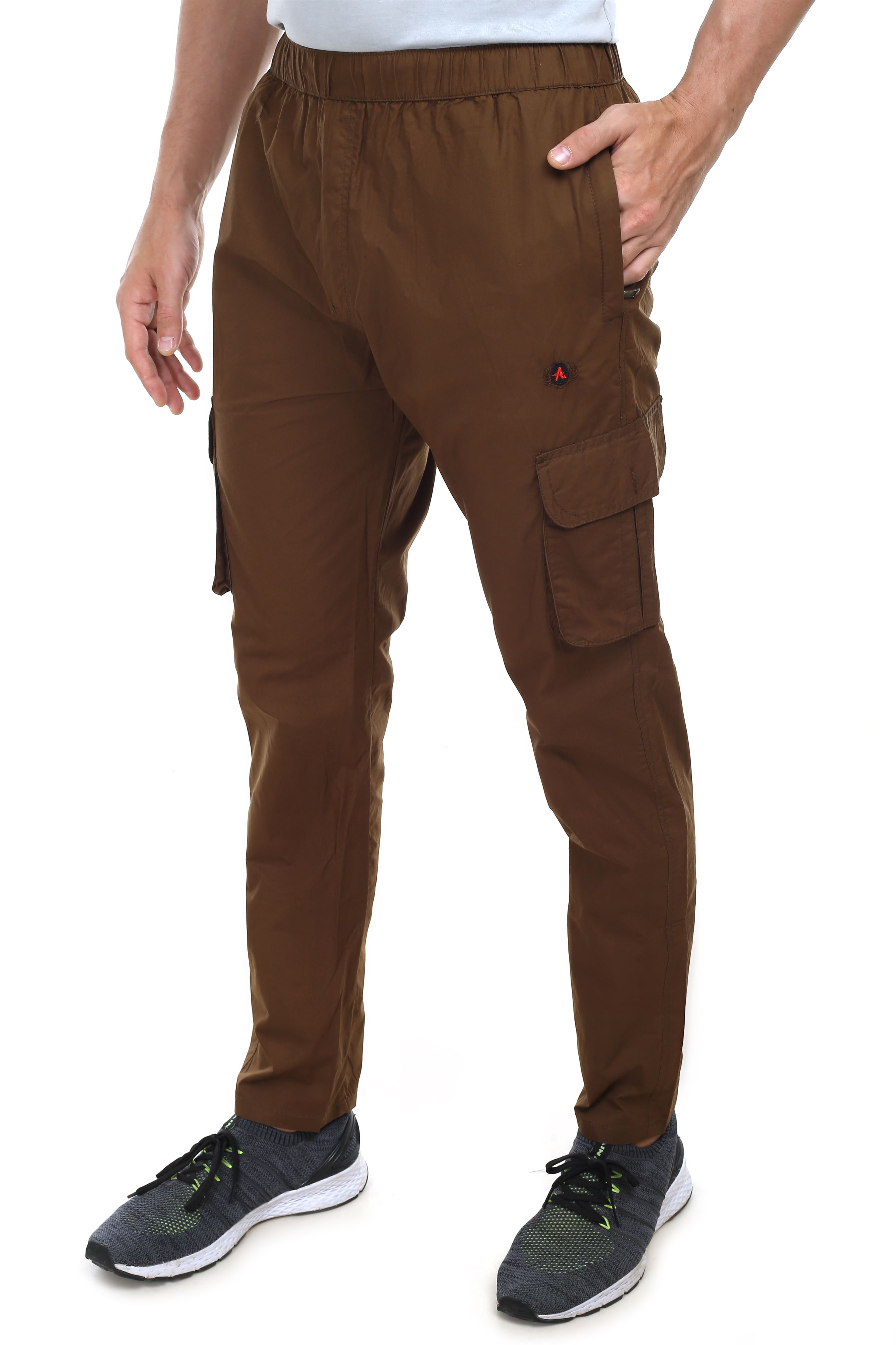 Actoactive Mens Cotton Cargo Regular Fit