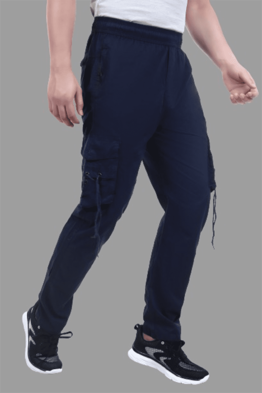 Actoactive Mens Cotton Cargo Regular Fit