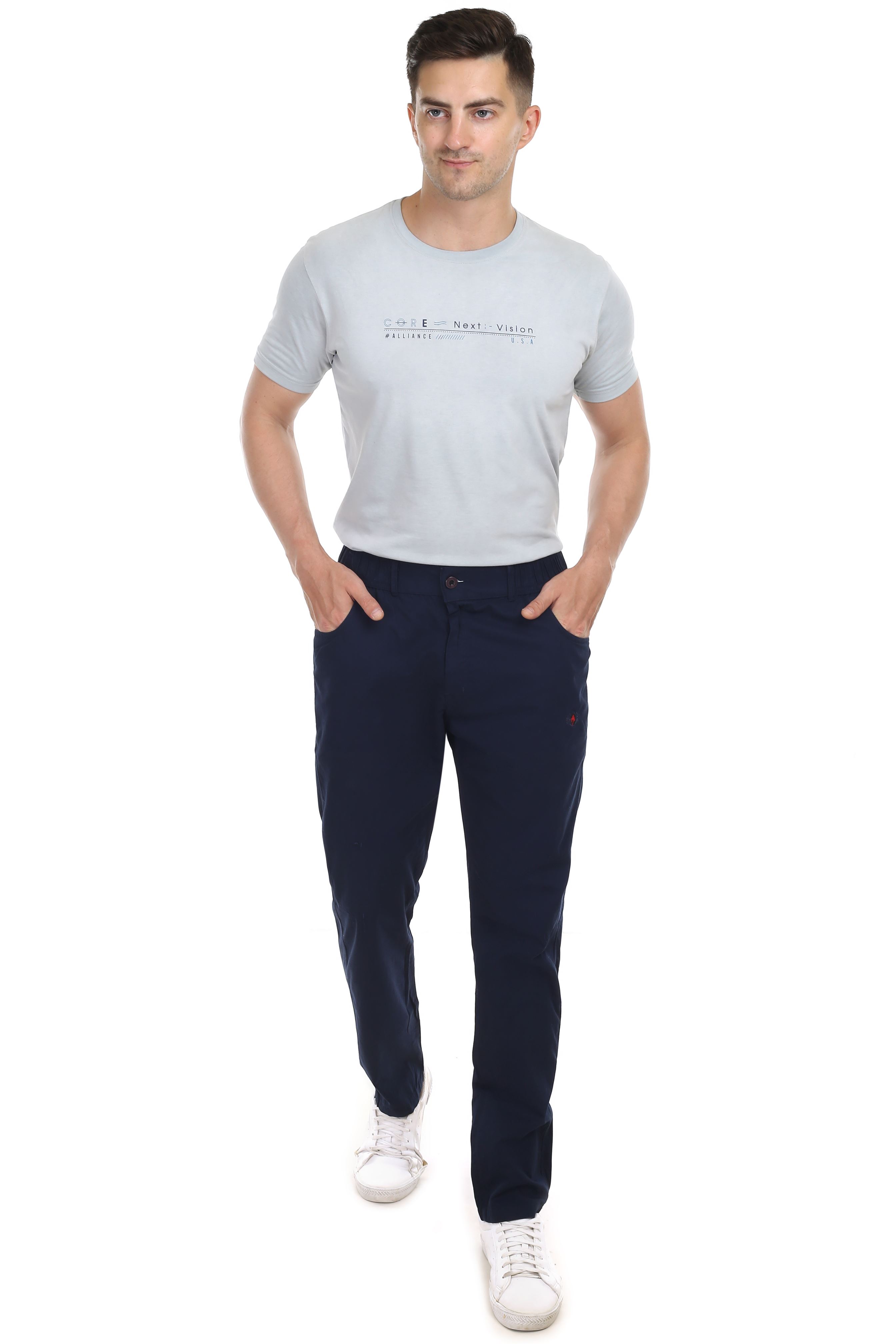 Actoactive Mens Cotton Cargo Regular Fit