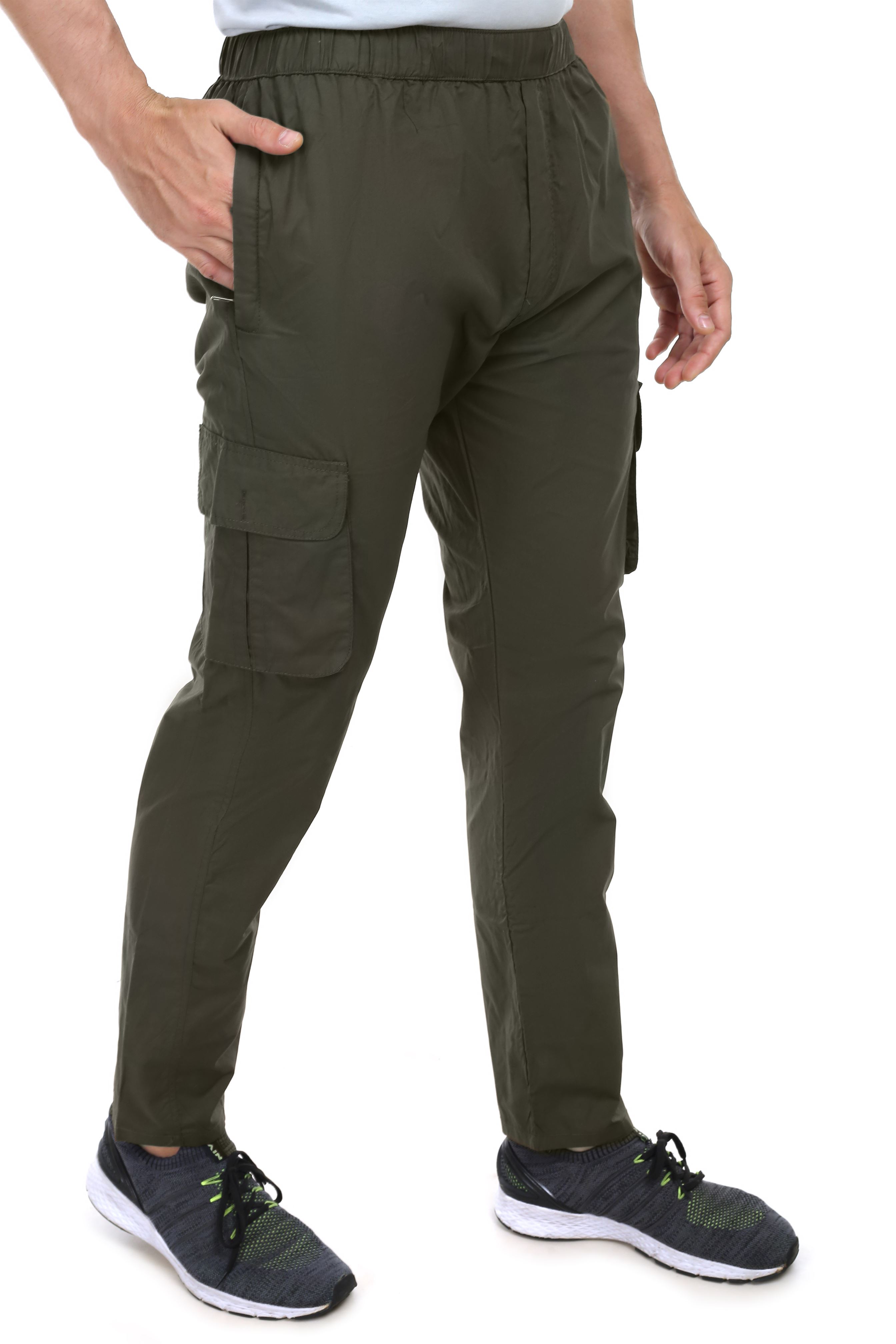 Actoactive Mens Cotton Cargo Regular Fit
