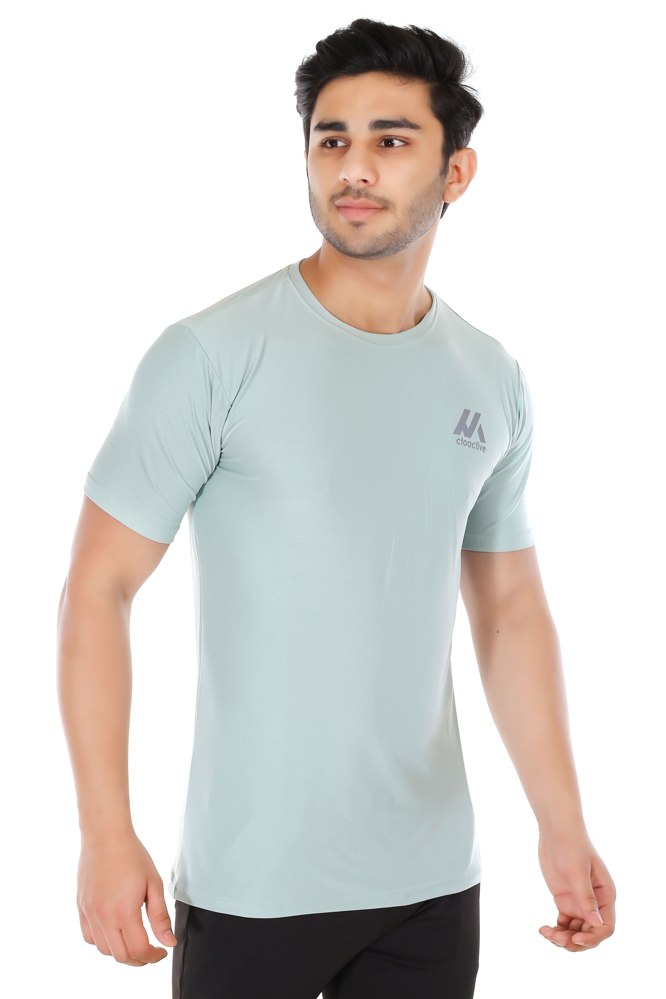 Actoactive Mens T Shirt Round Neck Regular Fit