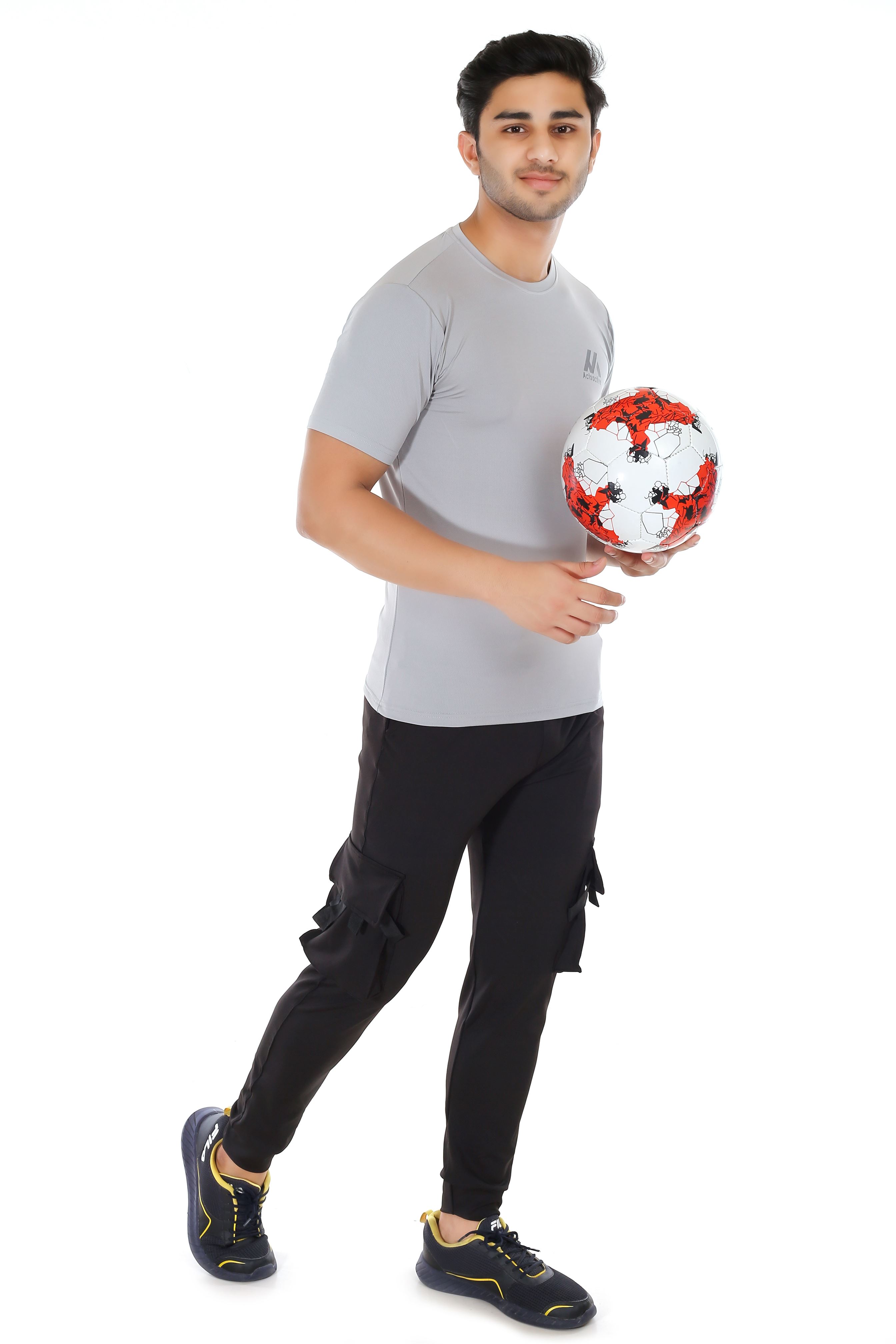 Actoactive Mens T Shirt Round Neck Regular Fit
