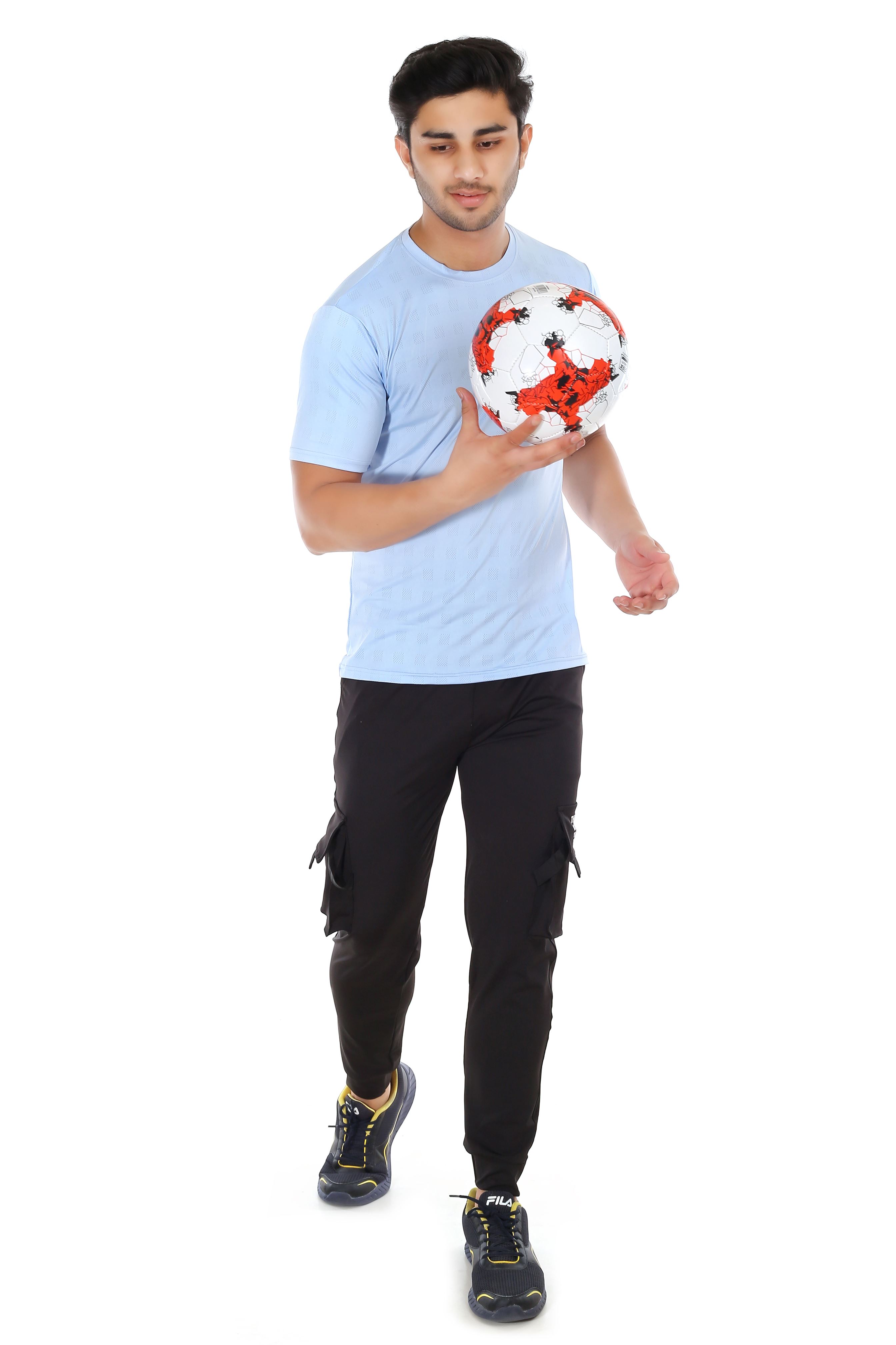 Actoactive Mens T Shirt Round Neck Regular Fit