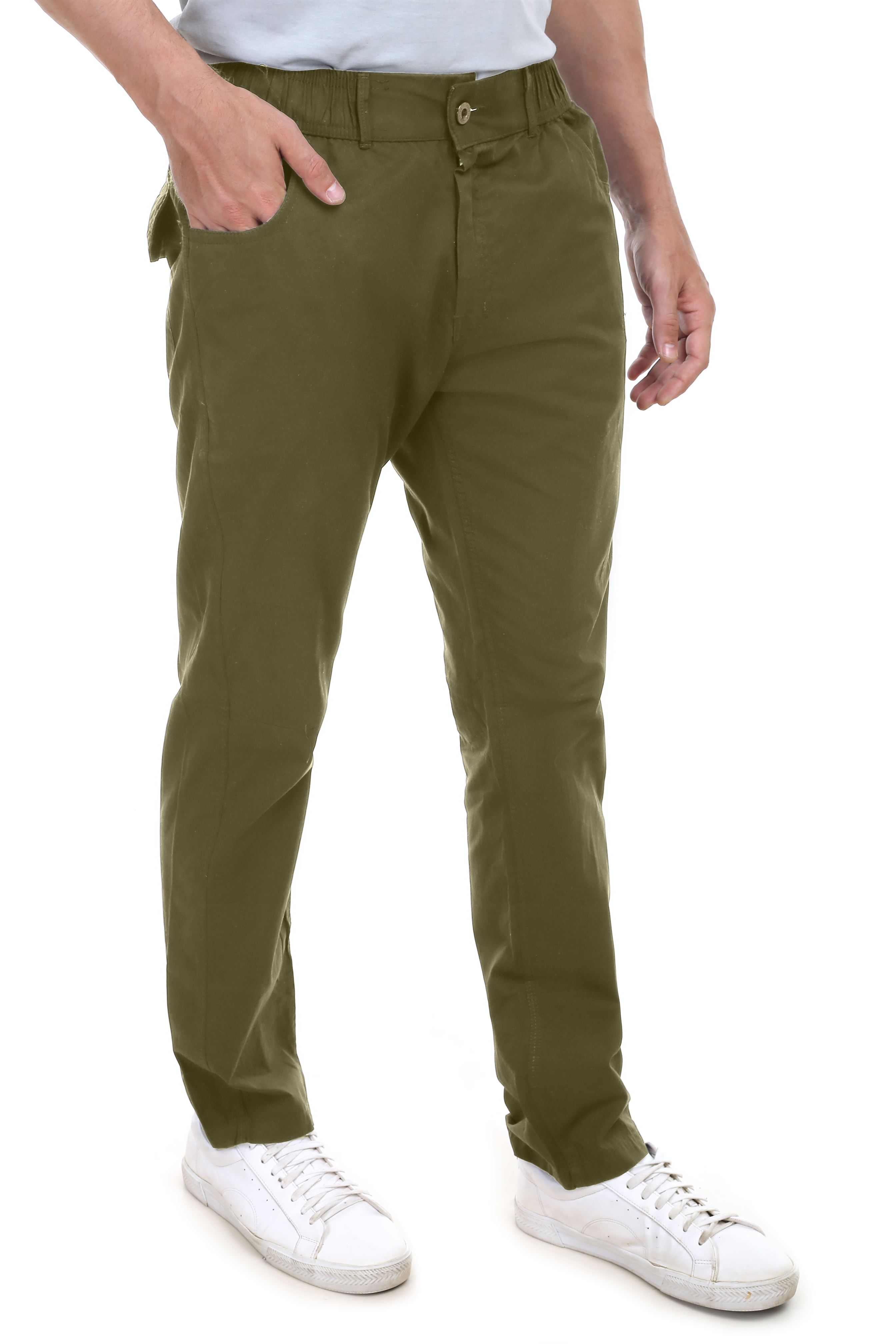 Actoactive Mens Cotton Cargo Regular Fit