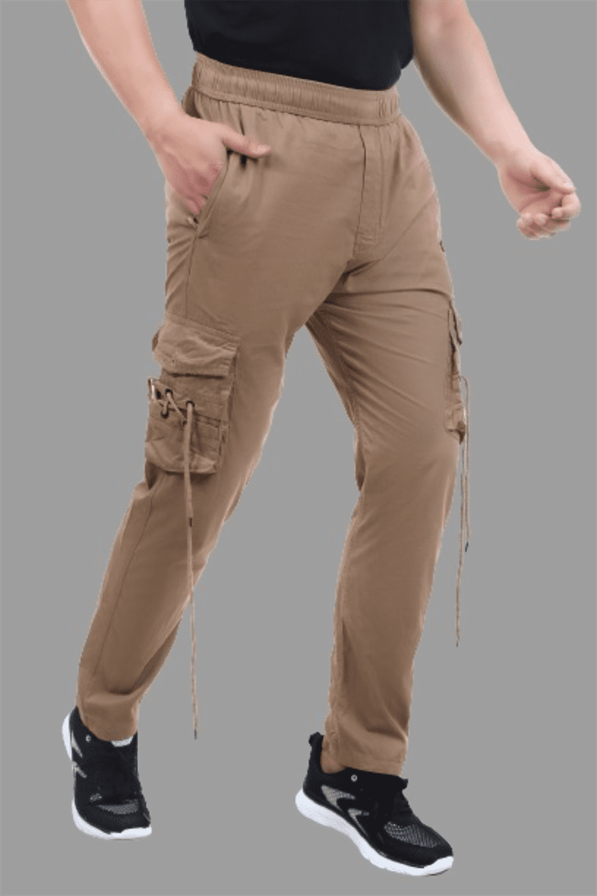 Actoactive Mens Cotton Cargo Regular Fit