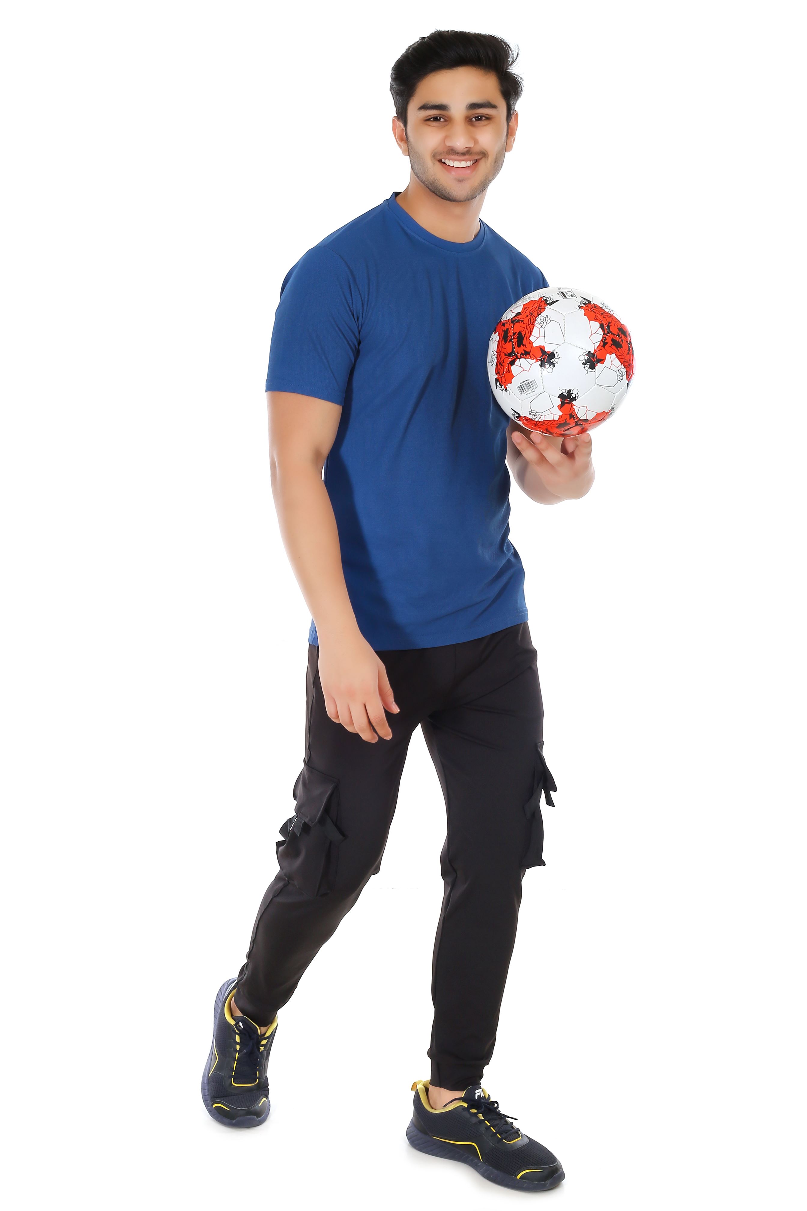 Actoactive Mens T Shirt Round Neck Regular Fit