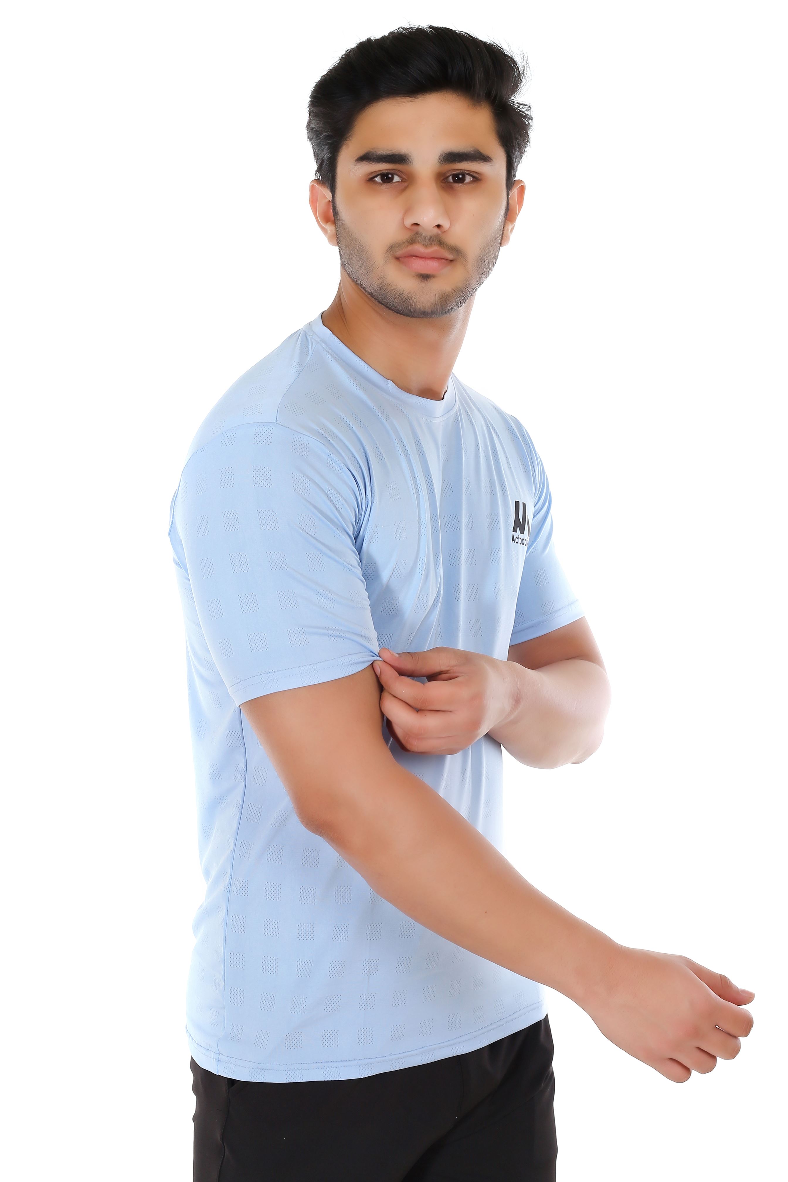 Actoactive Mens T Shirt Round Neck Regular Fit