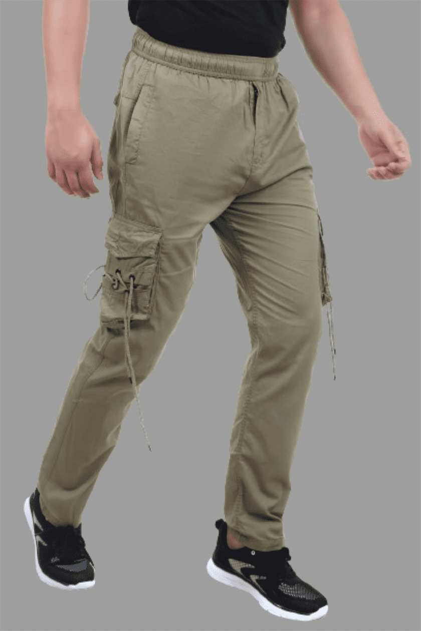 Actoactive Mens Cotton Cargo Regular Fit